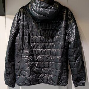 Kit and Ace Reversible Black Gray Puffer Jacket (M)